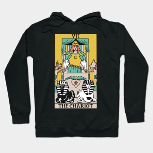 The Chariot Tarot Card - Witchy Magic Hoodie